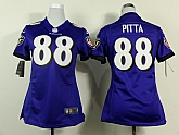 Womens Nike Baltimore Ravens #88 Dennis Pitta Purple Game Jerseys,baseball caps,new era cap wholesale,wholesale hats