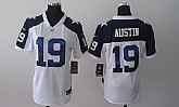 Womens Nike Dallas Cowboys #19 Miles Austin White Thanksgiving Game Jerseys,baseball caps,new era cap wholesale,wholesale hats