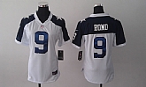 Womens Nike Dallas Cowboys #9 Tony Romo White Thanksgiving Game Jerseys,baseball caps,new era cap wholesale,wholesale hats