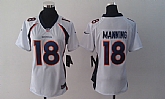 Womens Nike Denver Broncos #18 Peyton Manning 2013 White Team Jerseys,baseball caps,new era cap wholesale,wholesale hats