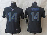 Womens Nike Limited Buffalo Bills #14 Watkins Impact Black Jerseys,baseball caps,new era cap wholesale,wholesale hats
