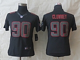 Womens Nike Limited Houston Texans #90 Clowney Impact Black Jerseys,baseball caps,new era cap wholesale,wholesale hats