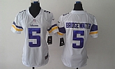 Womens Nike Limited Minnesota Vikings #5 Bridgewater White Jerseys,baseball caps,new era cap wholesale,wholesale hats