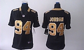 Womens Nike Limited New Orleans Saints #94 Jordan Black Jerseys,baseball caps,new era cap wholesale,wholesale hats