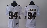 Womens Nike Limited New Orleans Saints #94 Jordan White Jerseys,baseball caps,new era cap wholesale,wholesale hats