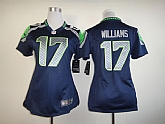 Womens Nike Limited Seattle Seahawks #17 Mike Williams Blue Jerseys,baseball caps,new era cap wholesale,wholesale hats