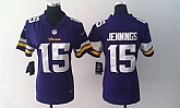 Womens Nike Minnesota Vikings #15 Greg Jennings Purple Game Jerseys,baseball caps,new era cap wholesale,wholesale hats