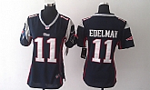 Womens Nike New England Patriots #11 Julian Edelman Navy Blue Game Jerseys,baseball caps,new era cap wholesale,wholesale hats