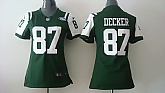 Womens Nike New York Jets #87 Decker Green Game Jerseys,baseball caps,new era cap wholesale,wholesale hats