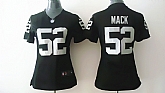 Womens Nike Oakland Raiders #52 Mack Black Game Jerseys,baseball caps,new era cap wholesale,wholesale hats