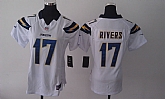 Womens Nike San Diego Chargers #17 Philip Rivers 2014 White Game Jerseys,baseball caps,new era cap wholesale,wholesale hats