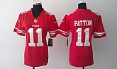 Womens Nike San Francisco 49ers #11 Patton Red Game Jerseys,baseball caps,new era cap wholesale,wholesale hats