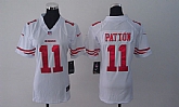 Womens Nike San Francisco 49ers #11 Patton White Game Jerseys,baseball caps,new era cap wholesale,wholesale hats