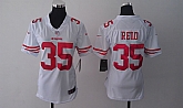 Womens Nike San Francisco 49ers #35 Reid White Game Jerseys,baseball caps,new era cap wholesale,wholesale hats