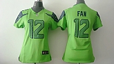 Womens Nike Seattle Seahawks #12 Fan Green Game Jerseys,baseball caps,new era cap wholesale,wholesale hats