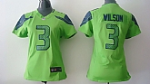 Womens Nike Seattle Seahawks #3 Russell Wilson Green Game Jerseys,baseball caps,new era cap wholesale,wholesale hats