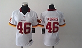 Womens Nike Washington Redskins #46 Morris White Game Jerseys,baseball caps,new era cap wholesale,wholesale hats