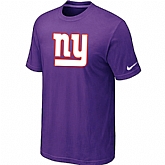 York Giants Sideline Legend Authentic Logo T-Shirt Purple,baseball caps,new era cap wholesale,wholesale hats