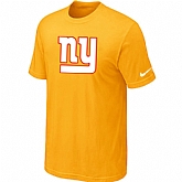 York Giants Sideline Legend Authentic Logo T-Shirt Yellow,baseball caps,new era cap wholesale,wholesale hats