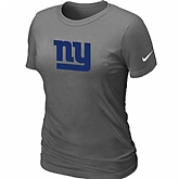 York Giants Sideline Legend Authentic Logo Women's D.Grey T-Shirt,baseball caps,new era cap wholesale,wholesale hats
