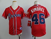 Youth Atlanta Braves #46 Craig Kimbrel 2014 Red Jerseys,baseball caps,new era cap wholesale,wholesale hats