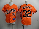 Youth Baltimore Orioles #32 Matt Wieters Orange Jerseys,baseball caps,new era cap wholesale,wholesale hats