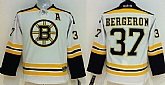 Youth Boston Bruins #37 Patrice Bergeron White Jerseys,baseball caps,new era cap wholesale,wholesale hats