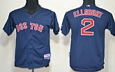 Youth Boston Red Sox #2 Jacoby Ellsbury Navy Blue Jerseys,baseball caps,new era cap wholesale,wholesale hats