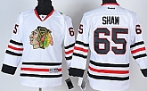 Youth Chicago Blackhawks #65 Andrew Shaw White Jerseys,baseball caps,new era cap wholesale,wholesale hats