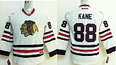 Youth Chicago Blackhawks #88 Patrick Kane White Jerseys,baseball caps,new era cap wholesale,wholesale hats