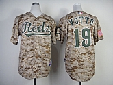 Youth Cincinnati Reds #19 Joey Votto 2014 Camo Jerseys,baseball caps,new era cap wholesale,wholesale hats