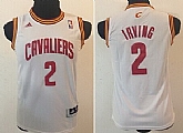 Youth Cleveland Cavaliers #2 Kyrie Irving White Jerseys,baseball caps,new era cap wholesale,wholesale hats