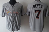 Youth Florida Marlins #7 Jose Reyes Gray Jerseys,baseball caps,new era cap wholesale,wholesale hats
