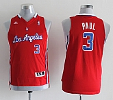 Youth Los Angeles Clippers #3 Paul Red Revolution 30 Authentic Jerseys,baseball caps,new era cap wholesale,wholesale hats