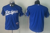 Youth Los Angeles Dodgers Blank Blue Jerseys,baseball caps,new era cap wholesale,wholesale hats