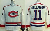 Youth Montreal Canadiens #11 Brendan Gallagher White Jerseys,baseball caps,new era cap wholesale,wholesale hats