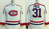 Youth Montreal Canadiens #31 Price White Jerseys,baseball caps,new era cap wholesale,wholesale hats