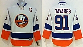 Youth New York Islanders #91 John Tavares White Jerseys,baseball caps,new era cap wholesale,wholesale hats
