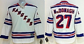 Youth New York Rangers #27 Ryan McDonagh White Jerseys,baseball caps,new era cap wholesale,wholesale hats