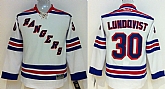 Youth New York Rangers #30 Henrik Lundqvist White Jerseys,baseball caps,new era cap wholesale,wholesale hats