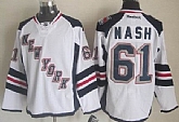 Youth New York Rangers #61 Rick Nash 2014 Stadium Series White Jerseys,baseball caps,new era cap wholesale,wholesale hats