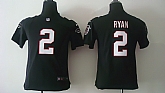 Youth Nike Atlanta Falcons #2 Matt Ryan Black Game Jerseys,baseball caps,new era cap wholesale,wholesale hats