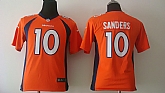 Youth Nike Denver Broncos #10 Sanders Orange Game Jerseys,baseball caps,new era cap wholesale,wholesale hats