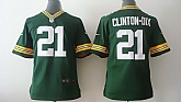 Youth Nike Green Bay Packers #21 Clinton-dix Green Game Jerseys,baseball caps,new era cap wholesale,wholesale hats