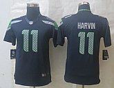 Youth Nike Limited Seattle Seahawks #11 Harvin Blue Jerseys,baseball caps,new era cap wholesale,wholesale hats