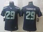 Youth Nike Limited Seattle Seahawks #29 Thomas III Blue Jerseys,baseball caps,new era cap wholesale,wholesale hats