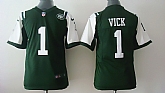 Youth Nike New York Jets #1 Vick Green Game Jerseys,baseball caps,new era cap wholesale,wholesale hats