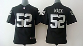 Youth Nike Oakland Raiders #52 Mack Black Game Jerseys,baseball caps,new era cap wholesale,wholesale hats