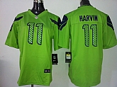 Youth Nike Seattle Seahawks #11 Percy Harvin Green Game Jerseys,baseball caps,new era cap wholesale,wholesale hats