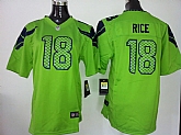 Youth Nike Seattle Seahawks #18 Sidney Rice Green Game Jerseys,baseball caps,new era cap wholesale,wholesale hats